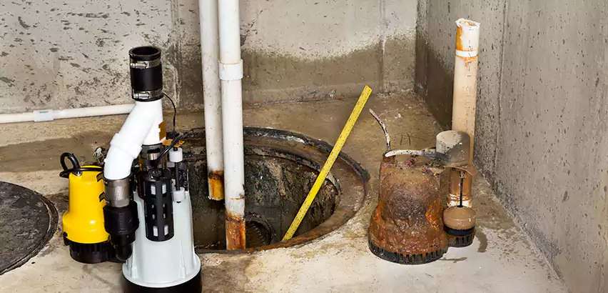 Installing Sump Pump in Finished Basement in Westfield, IN