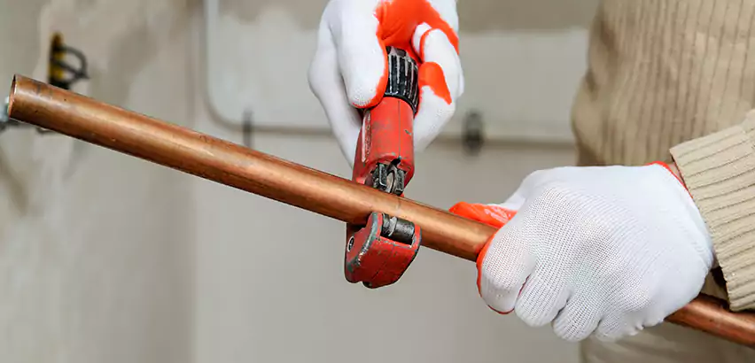 Temporary Copper Pipe Repair Westfield, IN